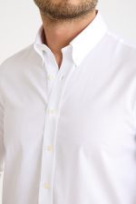 One Bull Logolu Beyaz Gömlek - Görsel 6